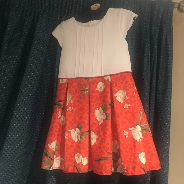 Abito Ted Baker 3-4 anni bambina bambini NUOVO DI ZECCA
