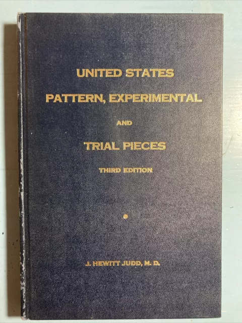 United States Pattern Experimental And Trial Pieces 3rd Edition Judd HC