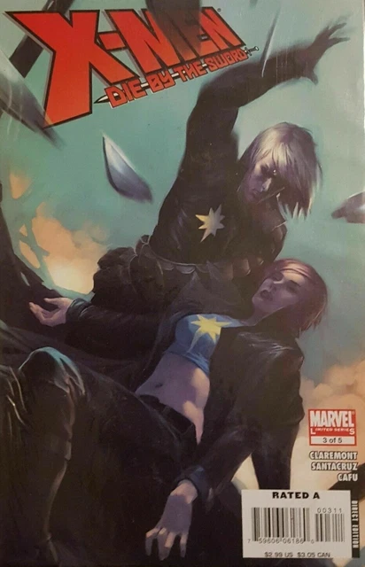 X-Men Die By the Sword #1-5 Comic Set 2007 - Marvel Comics - Captain Britain 3