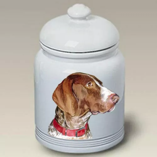 German Shorthaired Pointer Ceramic Treat Jar BVV 23049