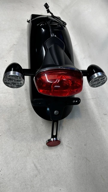 Union rear light UN-4305 incl. batteries mudguard mounting