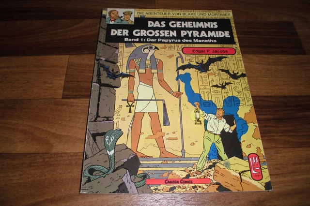 Edgar P. Jacobs -- die ABENTEUER von BLAKE und MORTIMER # 1 / Carlsen Comic 1984