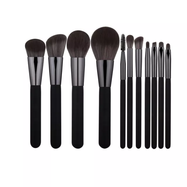 11PCS Make up Brushes Set Eye Shadow Liner Blusher Face Powder Foundation