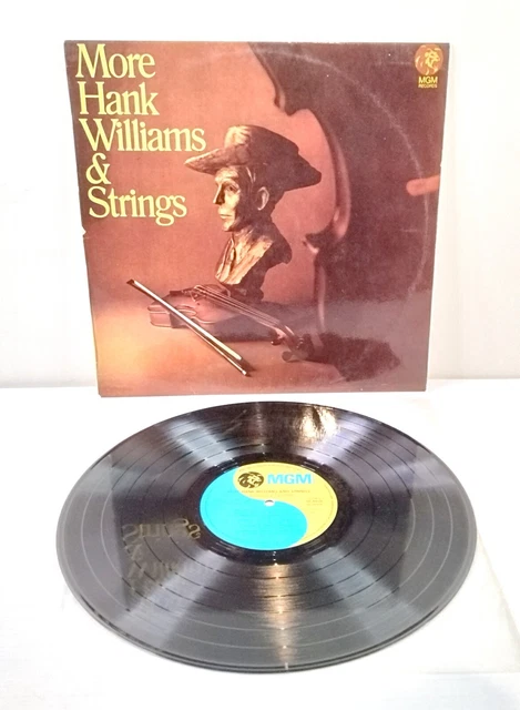 HANK WILLIAMS VERY Best of LP vinyl Japan Mgm 1983 with outer obi