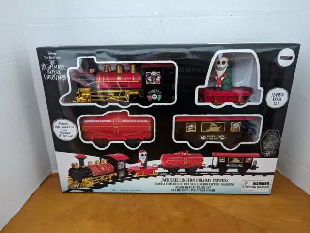The Nightmare Before Christmas Jack Skellington Holiday Express Train Set 2023