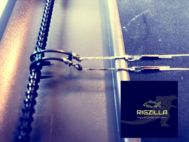 Anzuelos Para Carpa Combos Korda Masterclass 8 Para Pesca De Carpa: Plataformas De 3 O 5 Con Brazo Camuflado (diseño Danny Fairbrass) Rigs Carpa Masterclass