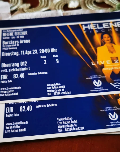 Helene Fischer Konzertkarten 2023