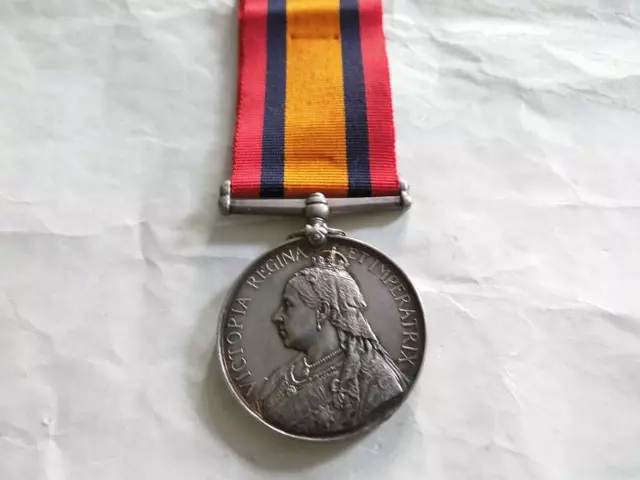 No Clasp Qsa Queens South Africa Medal Dates ? Pte Capel 2 Royal Berkshire Regt