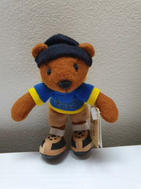 STREET FUNYS RANDY niedlicher Teddybär Schlüssel/Tasche RING weiches Plüschtier ca. 5 Zoll groß 2