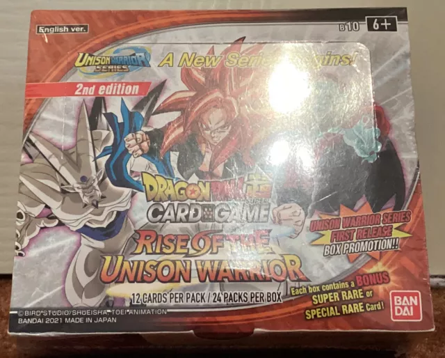 Dragon Ball Super CCG ‘Rise of the Unison Warrior’ 2nd Edition Booster Box ‘New’
