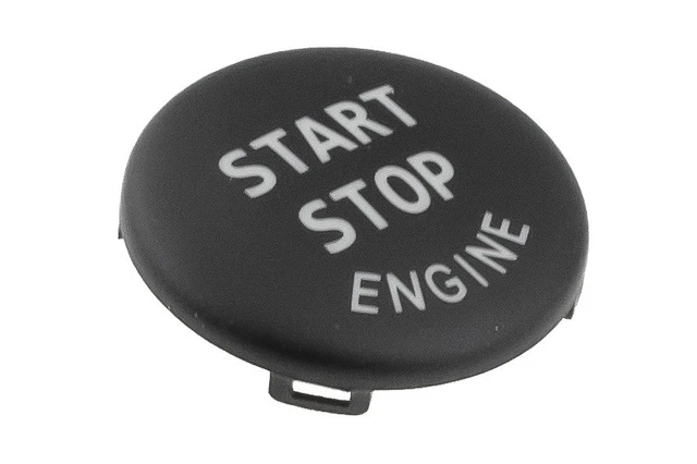 Bouton Start Stop Sport Pour BMW E90 E60 E70 - Série 3, 5, X5, X6 - Noir - Style Racing