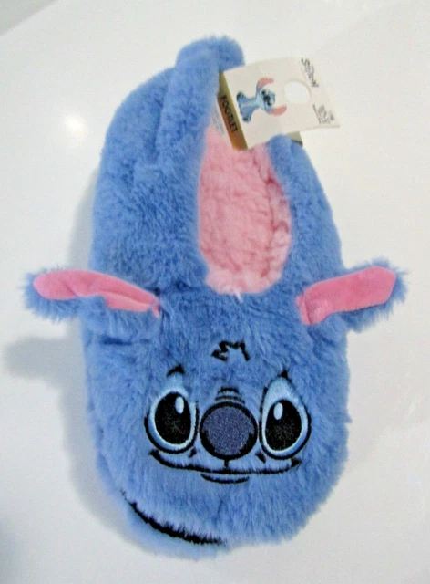 DISNEY PRIMARK STITCH Footlet Slipper Socks Furry Footsies Cosy