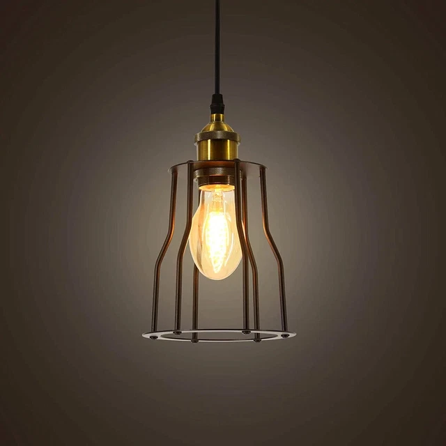 Vintage Retro Industrial Ceiling Pendant Light chandelier Lampshade Lamp Fixture