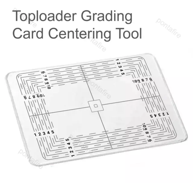 Card Grading / Centering Tool / PSA / BGS / TCG / GMA / Buy 2 get 2 Free! 
