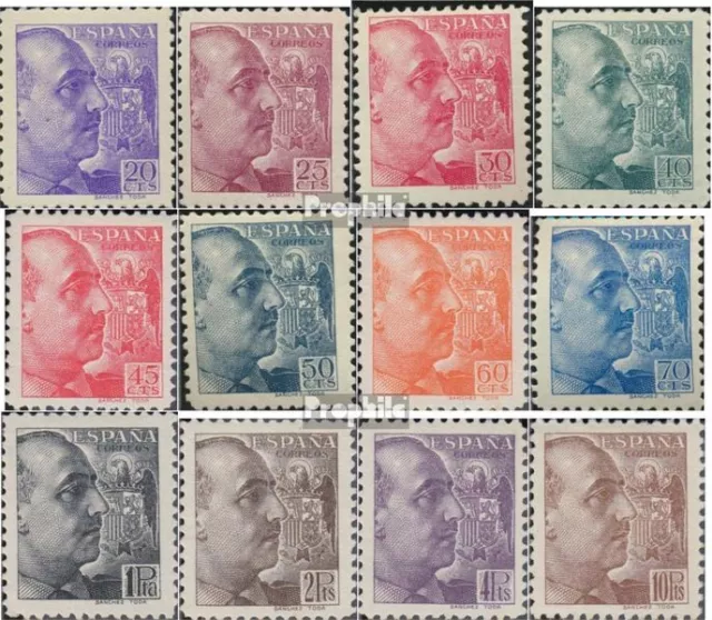 Espagne 828-839 neuf 1939 franco