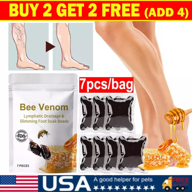 Diapason Bee Venom Lymphatic Drainage & Slimming Foot Soak Beads, Relief Relax