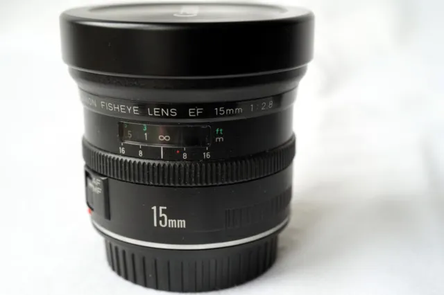 Canon EF 15 mm F/2.8 EF Objektiv/Lens Fisheye