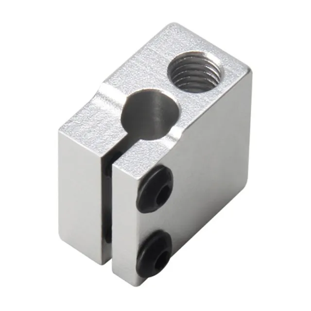 Aluminum Alloy Heatblock Heating Block for 3D Printer Extrusion for Head High Te