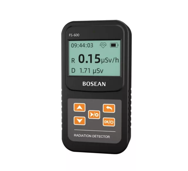 BOSEAN FS-600 Contatore Geiger, rilevatore di radiazioni, dosimetro