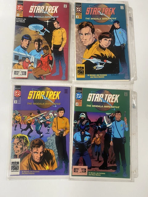 Star Trek The Modala Imperative Complete DC Comics LTD Series # 1 2 3 4 :12069