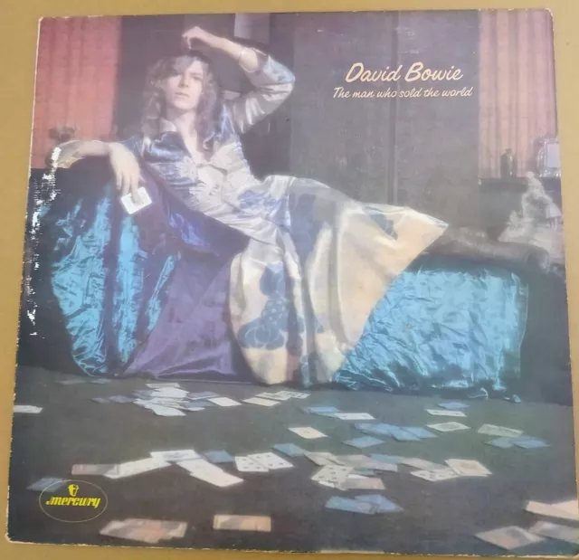 David Bowie - The Man Who Sold The World - Mega Rare U.k. 1St Pressing Lp - 1971