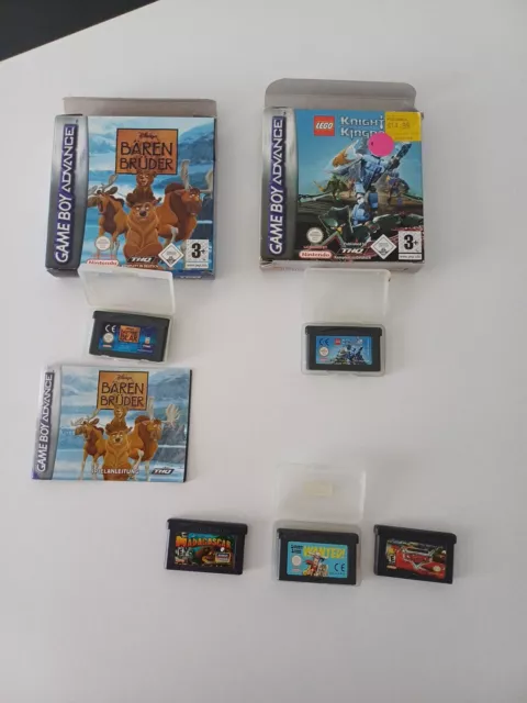 Gameboy Advance Spiele OVP