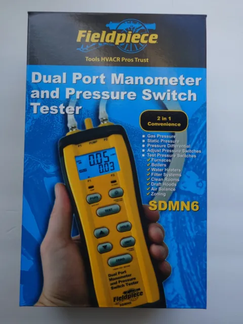 Fieldpiece SDMN6 Pressure Switch Tester