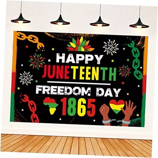 Juneteenth Backdrop,African American Independence Day Worthwhile Festival