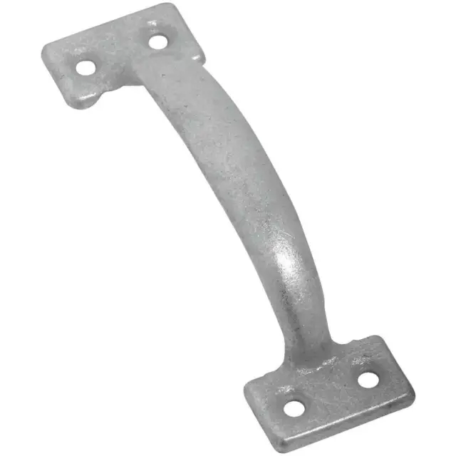 National 6-1/2 In. Galvanized Utility Door Pull N116731 Pack of 25 National