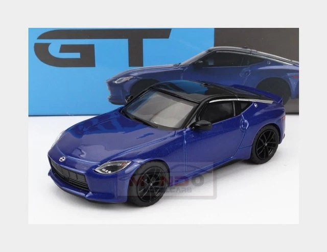 1:64 TRUESCALE Nissan Fairlady Z Performance Lhd 2023 Blue Black MGT00453-L MMC