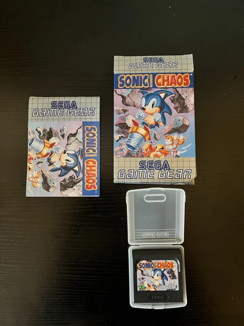SEGA GAME GEAR Sonic The Hedgehog Chaos £29.99 - PicClick UK