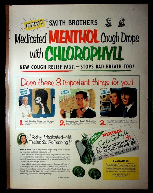 Vintage Smith Brothers Cough Drops FOR SALE! PicClick UK