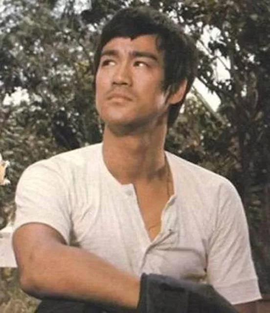 100% cotton thin vintage Bruce Lee Kung Fu martial arts wing chun T-shirt
