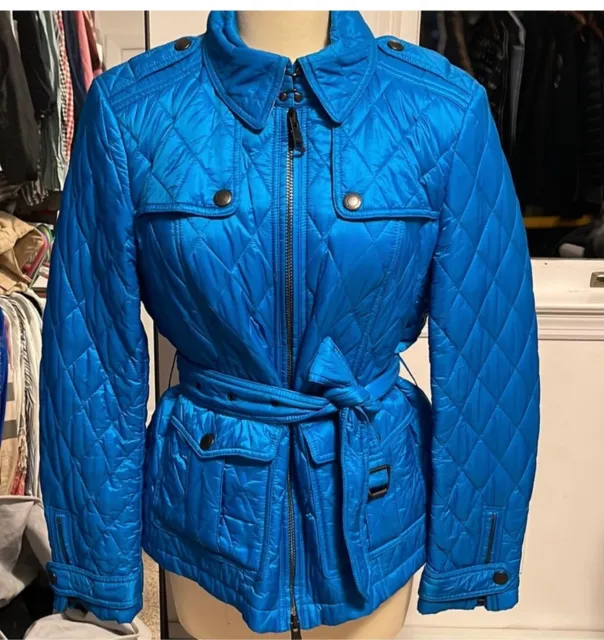 Burberry Brit diamond quilted jacket