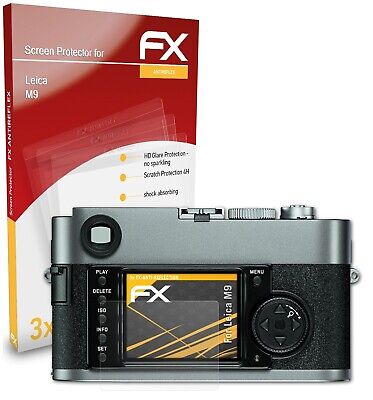 Ultra-Clair FX Écran Protecteur 3X atFoliX Film Protection d'écran Compatible avec Nikon D5500 Protecteur d'écran 