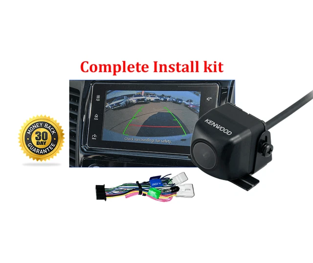 Kenwood CMOS-130 Reverse Camera Kit for Mitsubishi Pajero Sport 2015 to 2019