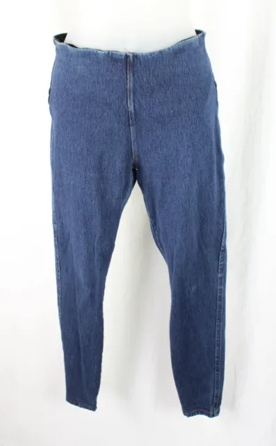 Lysse Women's Denim Mid Rise Leggings Pants Size M