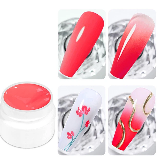 Soak Off UV Painting Gel Fard Unghie Smalto Gradiente Pat Unghie Colla Bellezza