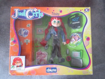 BOITE NEUVE CHICCO POUPÉE MANNEQUIN  JUST GIRLS TRINITY 