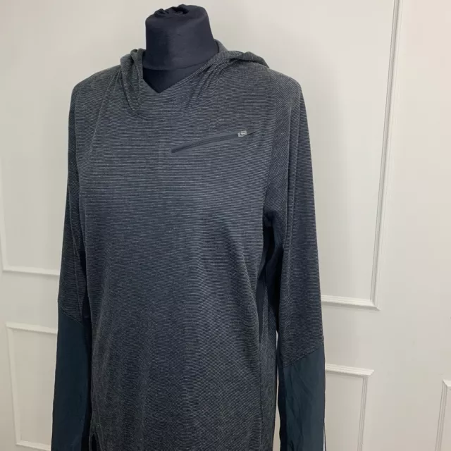 Nike Dri-Fit Hyper Elite Damen langer Hoodie leicht Größe Small (S) 2