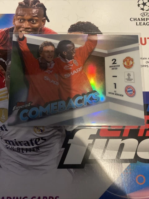 Carte Topps Merlin Marcus Rashford Purple Wave /15 - Manchester United 2023-24 - Notée PSA 9
