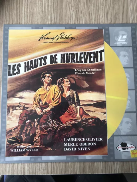 Les Hauts De Hurlevent Laurence Olivier Laserdisc Laser Disc Français Rare