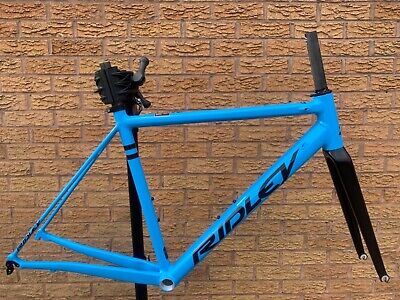 Ridley Helium SLA Rim Freno Strada in lega frameset-SMALL BLU BELGA piccole 