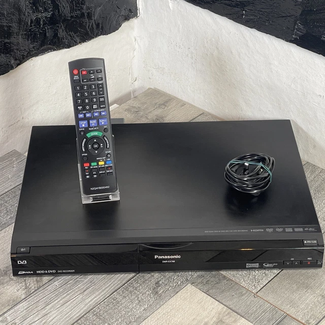 PANASONIC DMREX768 DVD Recorder Freeview Player HDMI SVideo HDD 160GB