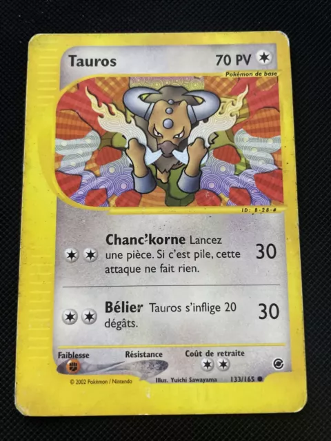 Tauros Commune - Pokemon 133/165 Expedition Etat Bon Fr