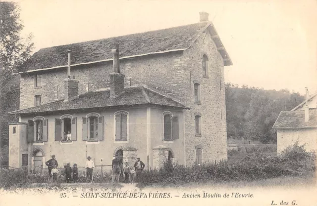 Cpa 91 Saint Sulpice De Favieres / Ancien Moulin De L'ecurie