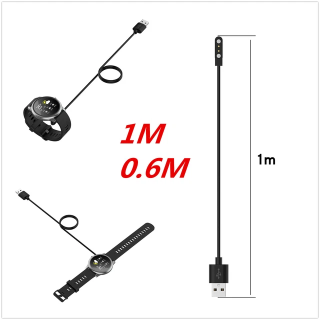 For Haylou Solar LS05 Watch Magnet Charging Cable Smart Watch USB Charging Wire