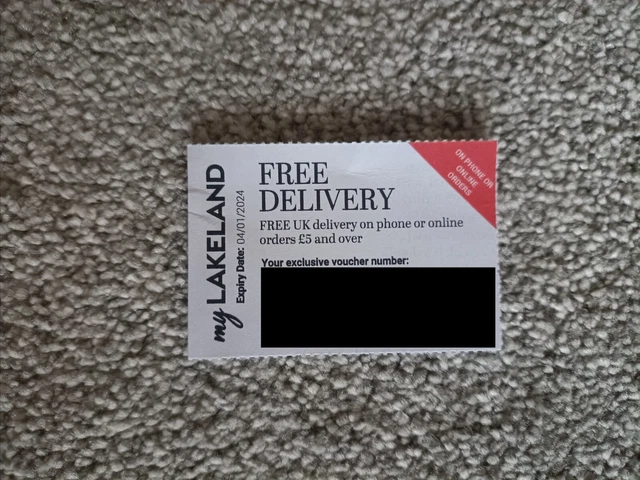 Lakeland Voucher UK delivery worth £3.95 online, post or phone orders