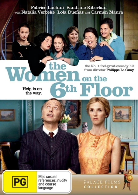 The Women on the 6Th Floor  very good condition dvd region 4 t229
