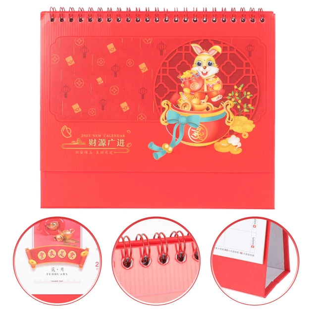 ACADEMIC YEAR CALENDAR 2023 Wall Calendar Chinese Calendar Mini £10.16